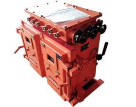 煤礦風(fēng)機(jī)用(yòng)隔爆型雙電(diàn)源真空(kōng)電(diàn)磁起動器(qì)系列QBZ14-2x200x120x80x60/1140（660）SF