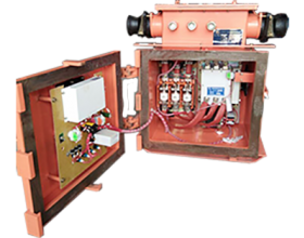 礦用(yòng)隔爆兼本質安全型真空(kōng)電(diàn)磁起動器(qì)系列QJZ7-400(315-200)/1140（660、380）