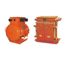 煤礦風(fēng)機(jī)專用(yòng)隔爆型雙電(diàn)源真空(kōng)電(diàn)磁起動器(qì) QBZ14-2x200x120x80x60/1140(660、380)SF